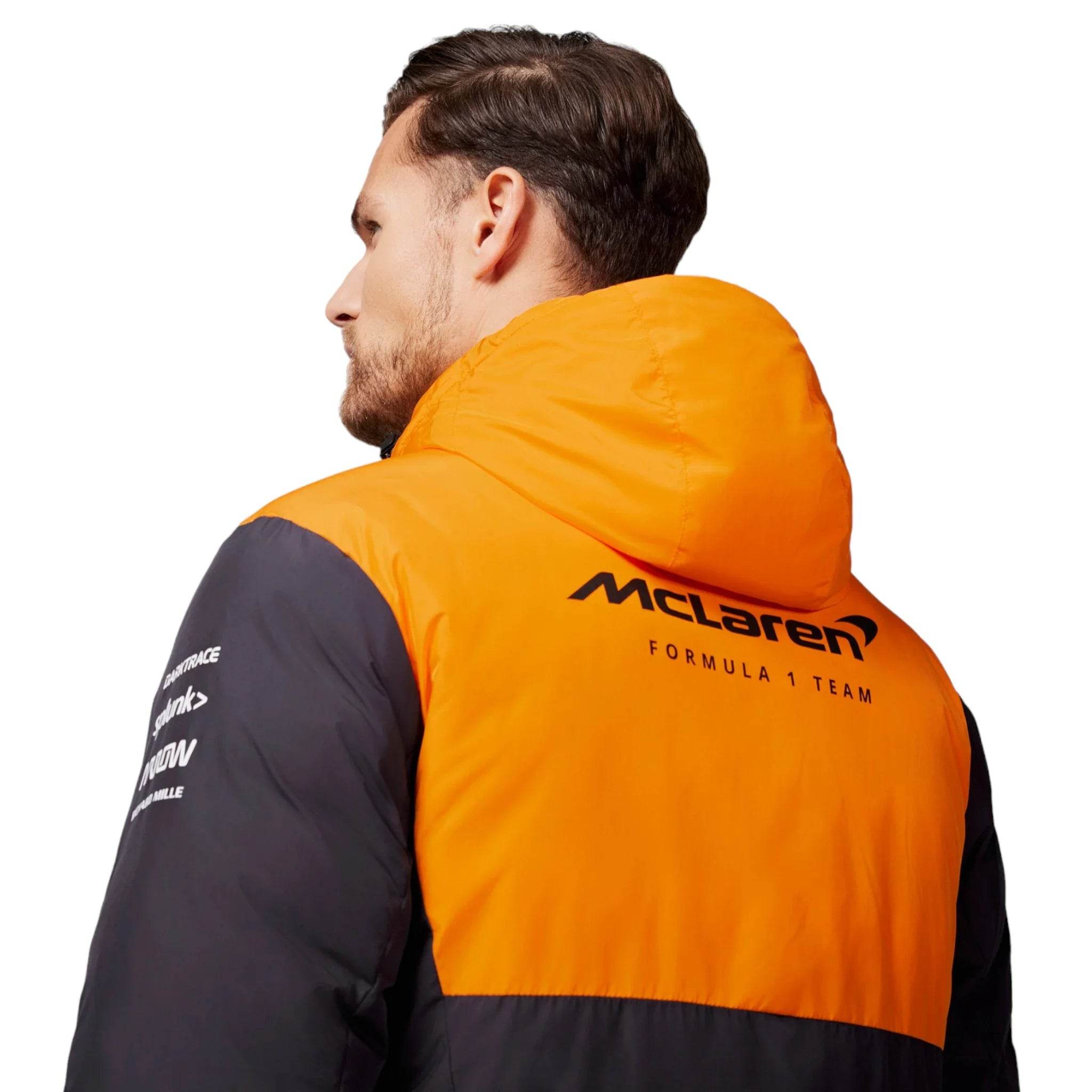 Unisex Official Teamwear Longline Padded Jacket Formula 1 - Dash Racegear Store
