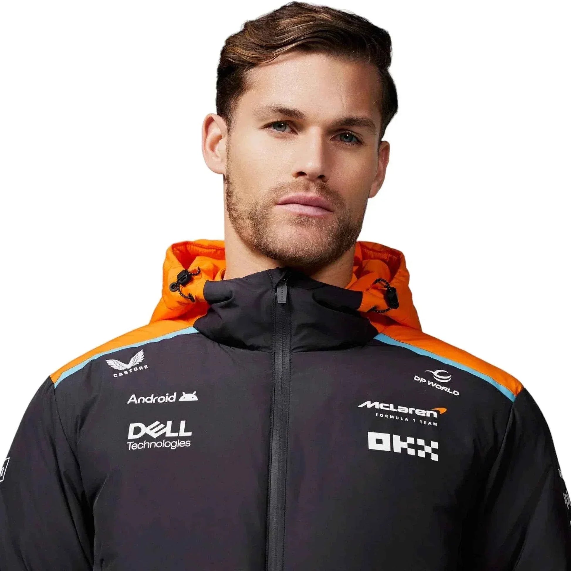 Unisex Official Teamwear Longline Padded Jacket Formula 1 | Dash Racegear