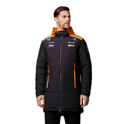 Unisex Official Teamwear Longline Padded Jacket Formula 1 | Dash Racegear