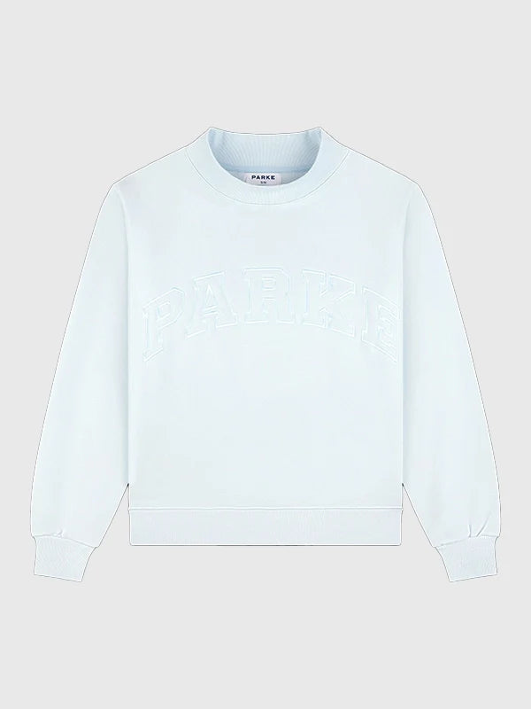 Parke Monochrome Varsity Mockneck Sweatshirt Sweatshirt unisex detail view 8 | Dash Racegear — 2026 Parke Monochrome Varsity Mockneck Fleece Sweatshirt, sleek design and warm fit for relaxed style.