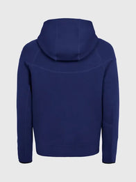 Spurs 2025/26 T90 Tech Fleece Hoodie Hoodie unisex detail view 2 | Dash Racegear — Navy Tottenham Spurs FC Nike T90 Tech Fleece hoodie 2025/26, comfy and sporty for fans of the club.