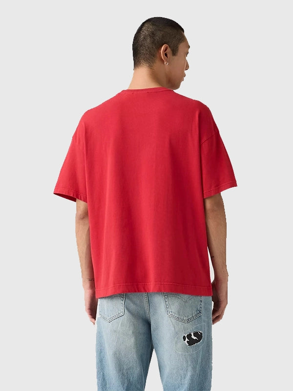 Levi’s x Toy Story Woody Saddleman Boxy Tee Fashion Apparel unisex detail view 4 | Dash Racegear — Iconic Woody Saddleman Tee by Levi’s for Toy Story fans