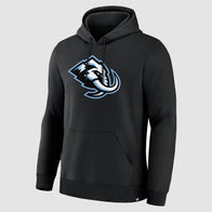 Utah Mammoth Logo Legacy Pullover Hoodie Hoodie unisex detail view 5 | Dash Racegear — Pullover Hoodie by Utah Mammoth – Legacy Logo Design