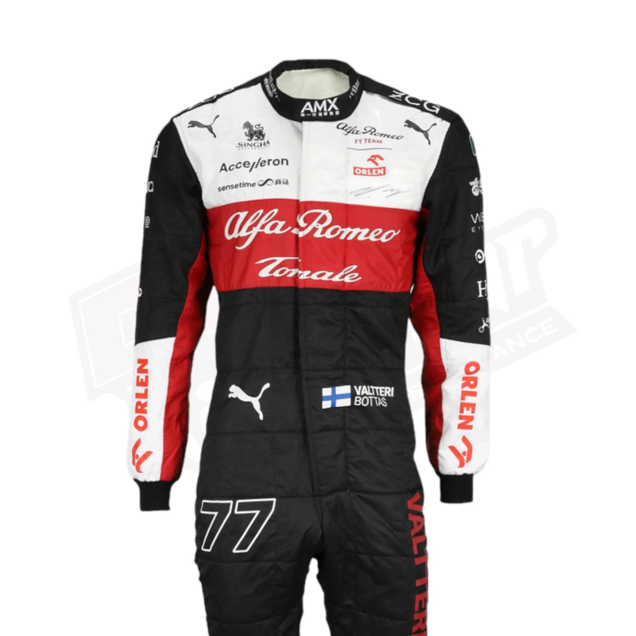 VALTTERI BOTTAS 2022 F1 RACE SUIT KIDS - USA GP - Dash Racegear Store