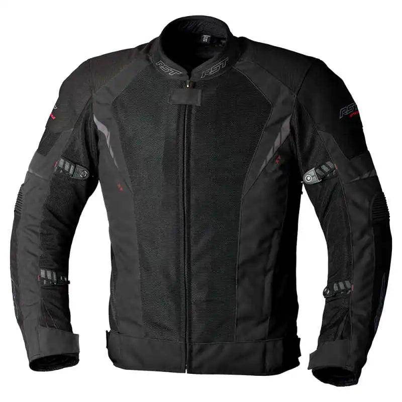 VENTILATOR XT CE MENS TEXTILE JACKET - BLACK/BLACK - UK 52 / EUR 62 / INTL 4XL