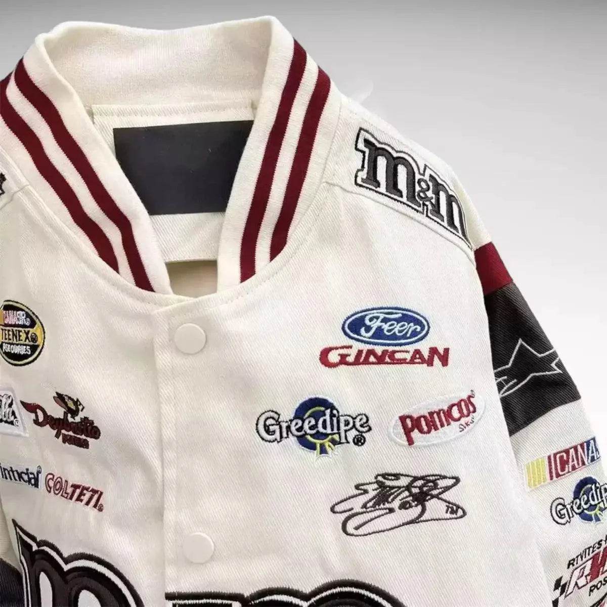 Vintage M&M Racing Embroidered Jacket