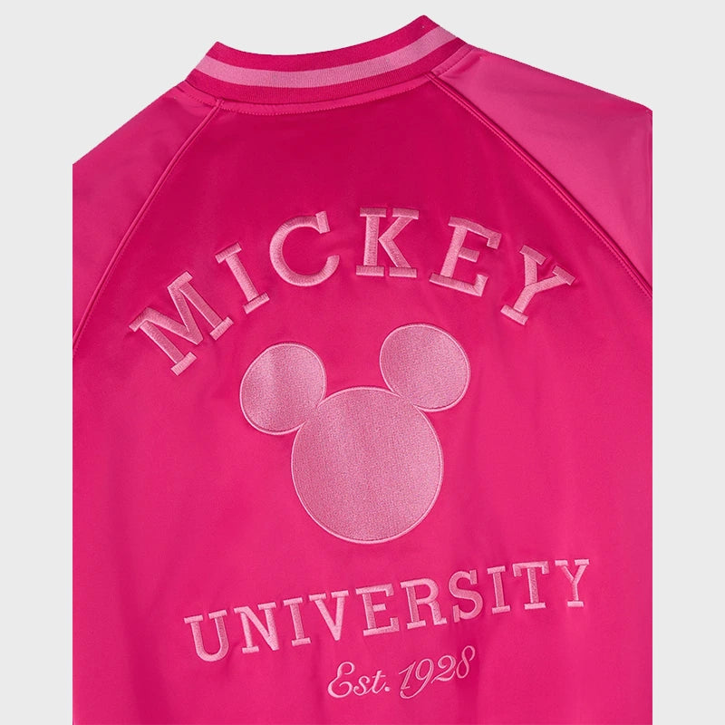OVO x Disney Valentine’s Satin Jacket Jacket unisex detail view 4 | Dash Racegear — Disney x OVO Valentine’s Jacket – Luxe Satin Finish