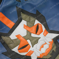 Valorant Yoru Jacket Jacket unisex detail view 4 | Dash Racegear — Valorant Yoru Blue Leather Jacket Gaming