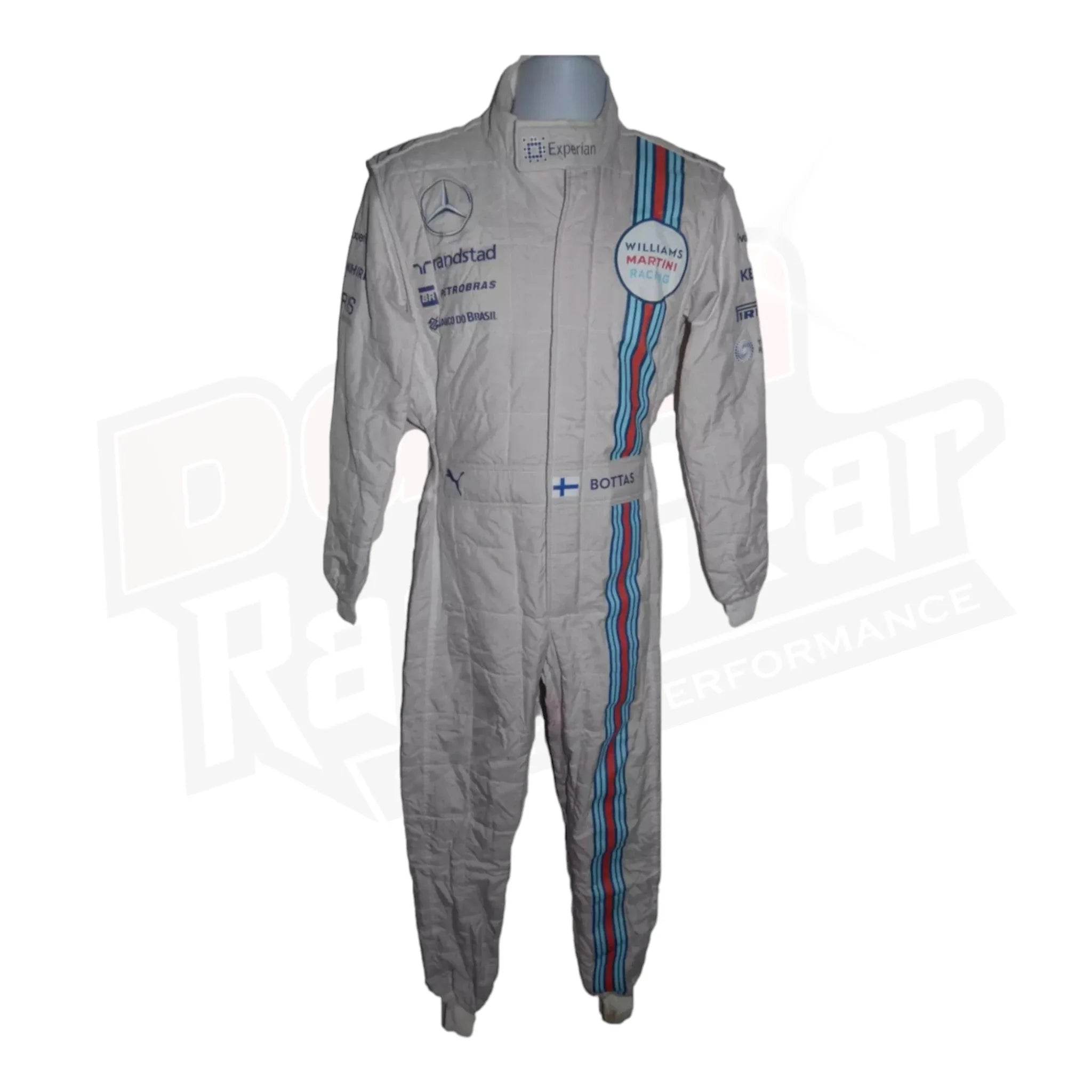 Valtteri Bottas 2014 Williams Martini race suit KIDS – Russian GP spec - Dash Racegear Store