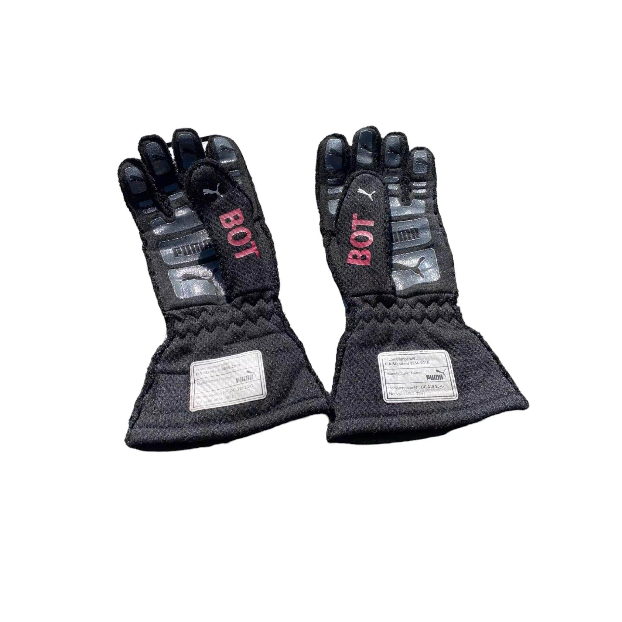 2023 Valtteri Bottas Miami Race Gloves