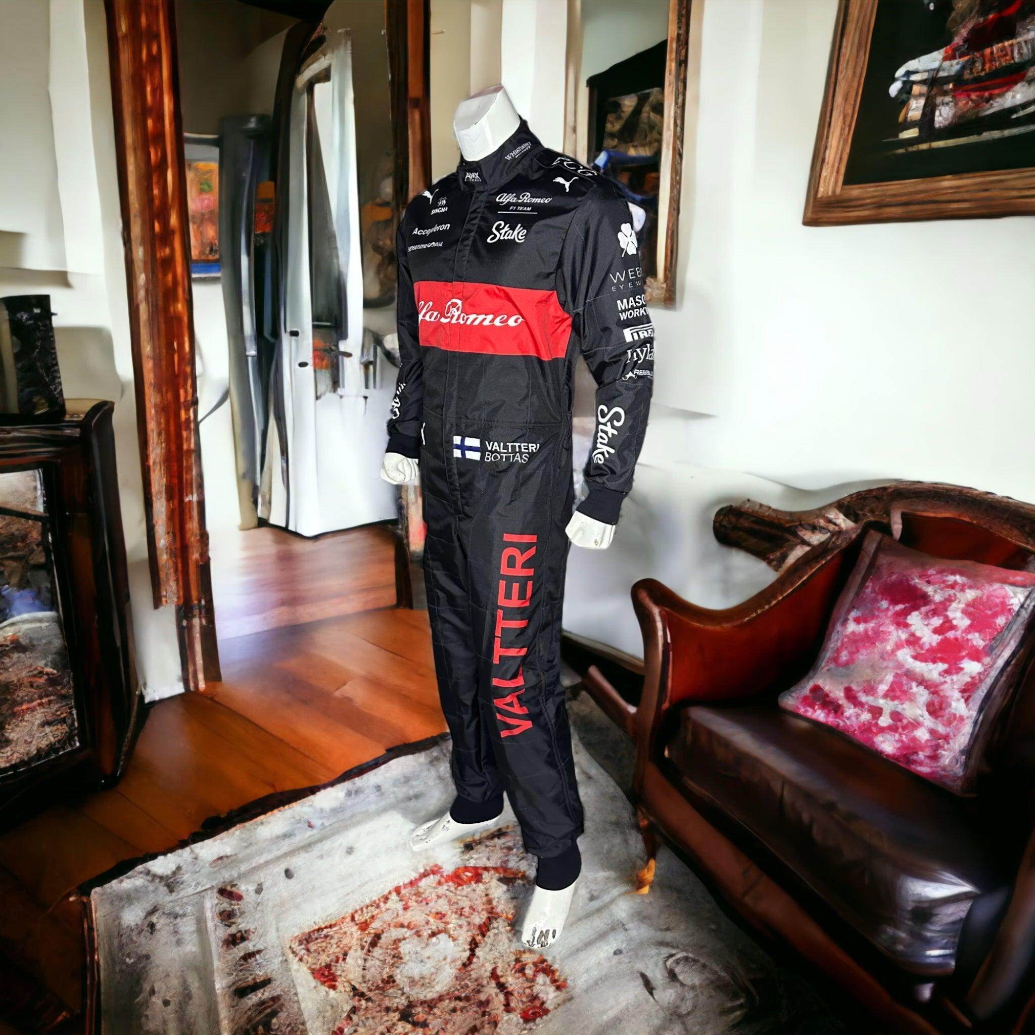 Valtteri Bottas Alfa Romeo Race Suit 2023 NEW KIDS - Dash Racegear Store