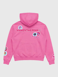 Vandy The Pink x McDonald’s Saja Boys Hoodie Hoodie unisex detail view 2 | Dash Racegear — Saja Boys hoodie by Vandy The Pink x McDonald’s x Netflix, ideal for casual fan outfits.