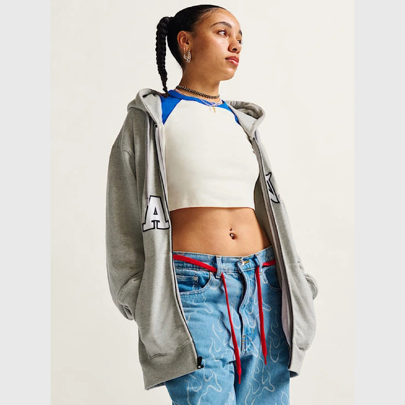 Vans Zip Up Hoodie Hoodie unisex detail view 4 | Dash Racegear — Trendy Vans zip up sweatshirt perfect for skater style 2025