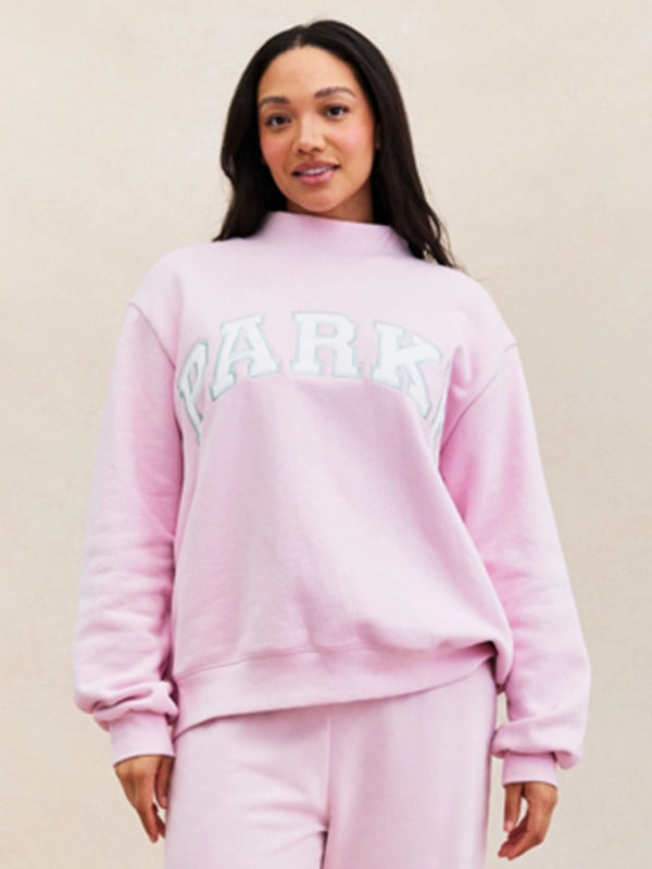 Parke Birthday Drop 2026 Varsity Mockneck Fashion Apparel unisex detail view 11 | Dash Racegear — Parke 2026 Birthday Drop Varsity Mockneck Fleece Sweatshirt with cozy warmth, premium comfort, and timeless everyday casual style.