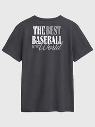 Venezuela 2026 World Baseball Classic Champions T-Shirt Shirt unisex detail view 3 | Dash Racegear — Nike Venezuela 2026 World Baseball Classic champions T-shirt in charcoal, ideal for celebrating victory.