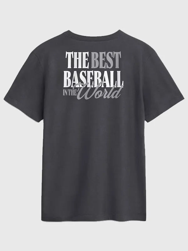 Venezuela 2026 World Baseball Classic Champions T-Shirt Shirt unisex detail view 3 | Dash Racegear — Nike Venezuela 2026 World Baseball Classic champions T-shirt in charcoal, ideal for celebrating victory.