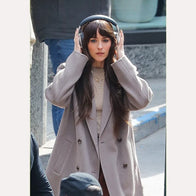 Verity Dakota Johnson Wool Coat Coat unisex front product view | Dash Racegear — Get Dakota Johnson’s Verity Wool Coat for a Cozy Chic Style