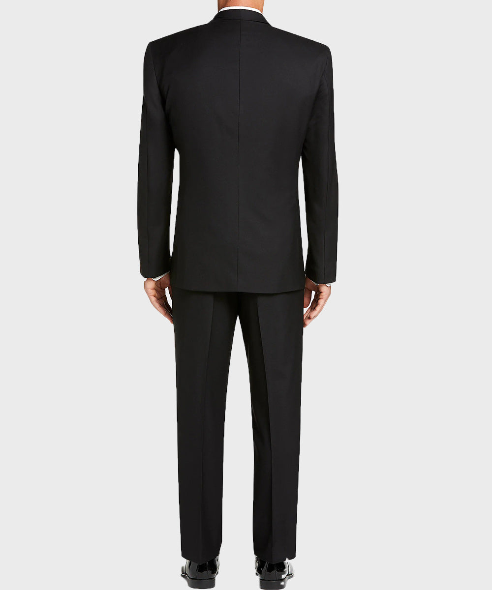 Mens Vintage Black Suit Fashion Apparel men detail view 4 | Dash Racegear — Mens Notch Lapel Suit
