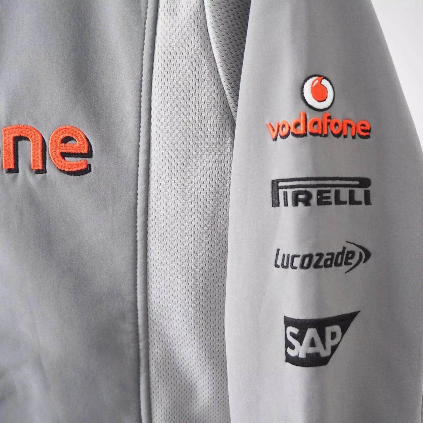 Vintage Mercedes Vodafone Racing Softshell Jacket | Dash Racegear