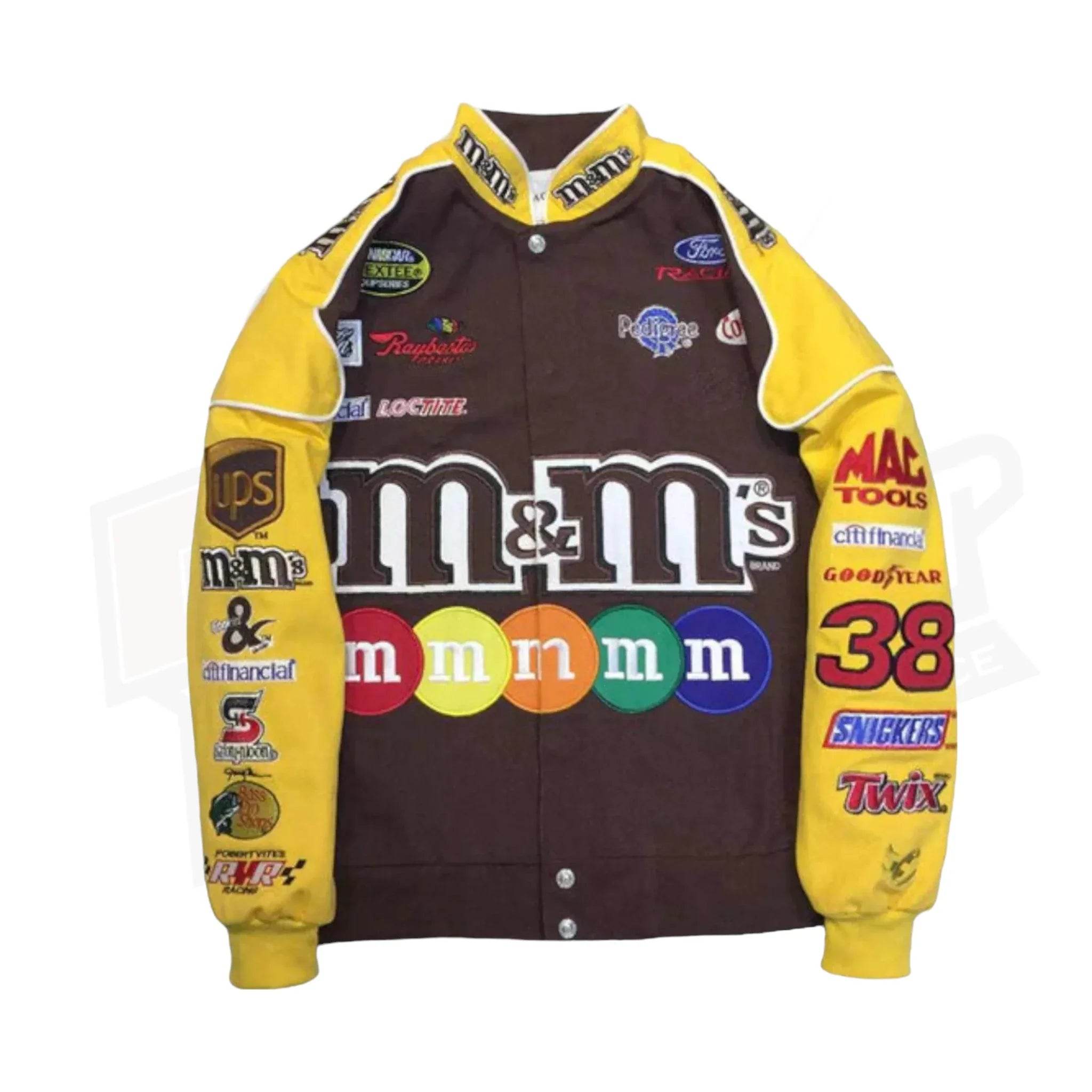 Vintage M&M Embroidered Racing Jacket - Dash Racegear Store