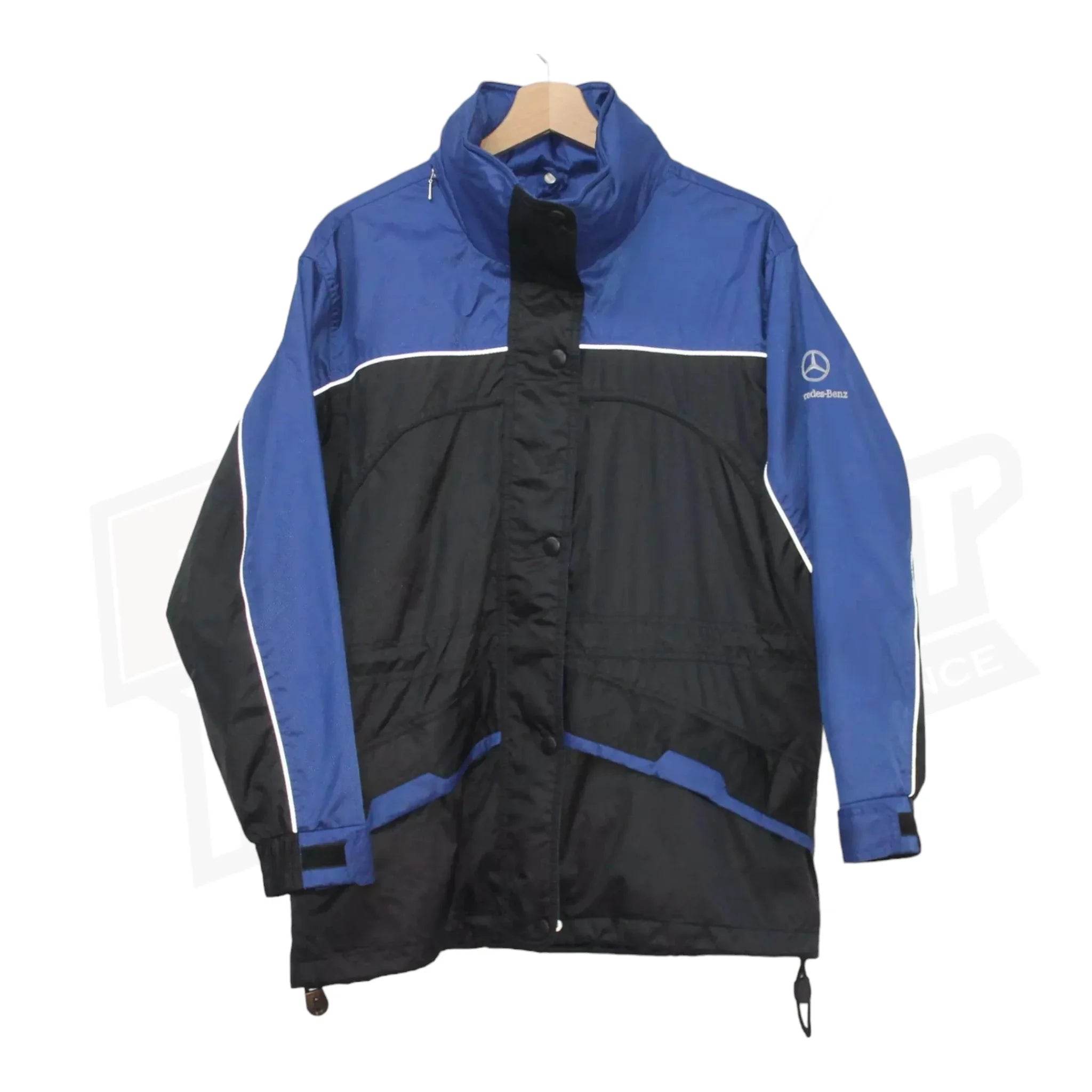 Vintage Mercedes Benz F1 Waterproof Hooded Jacket - Dash Racegear Store