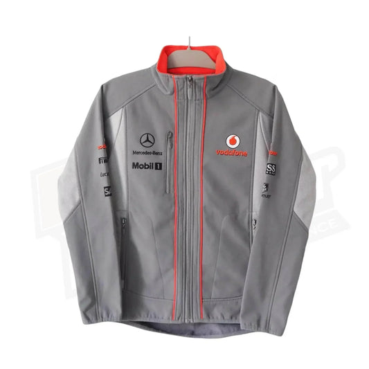 Vintage Mercedes Vodafone Racing Softshell Jacket | Dash Racegear