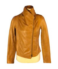 Virgin River Melinda Monroe Brown Jacket Jacket unisex detail view 4 | Dash Racegear — Melinda Monroe Virgin River Brown Leather Jacket