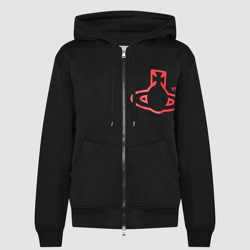 Vivienne Westwood Hoodie Hoodie unisex front product view | Dash Racegear — Unisex Vivienne Westwood hoodie with luxury appeal