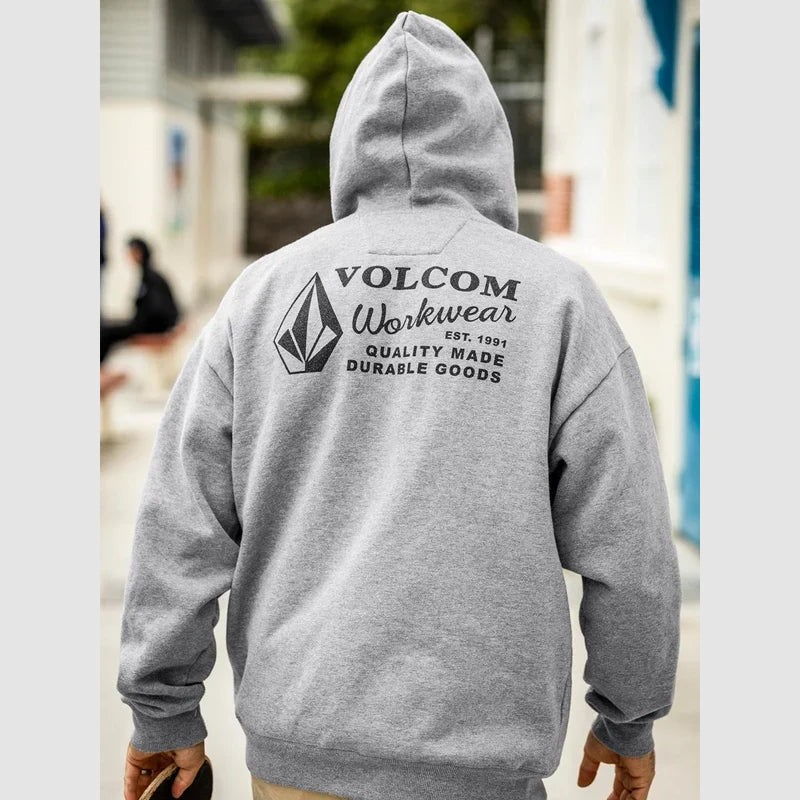 Volcom Workwear Hoodie Hoodie unisex detail view 3 | Dash Racegear — Volcom Streetwear Hoodie – Built with a Workwear Edge