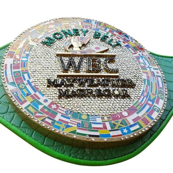 Wbc Money Belt Fight Mayweather Boxing Championship Belt - 2 | Dash Racegear