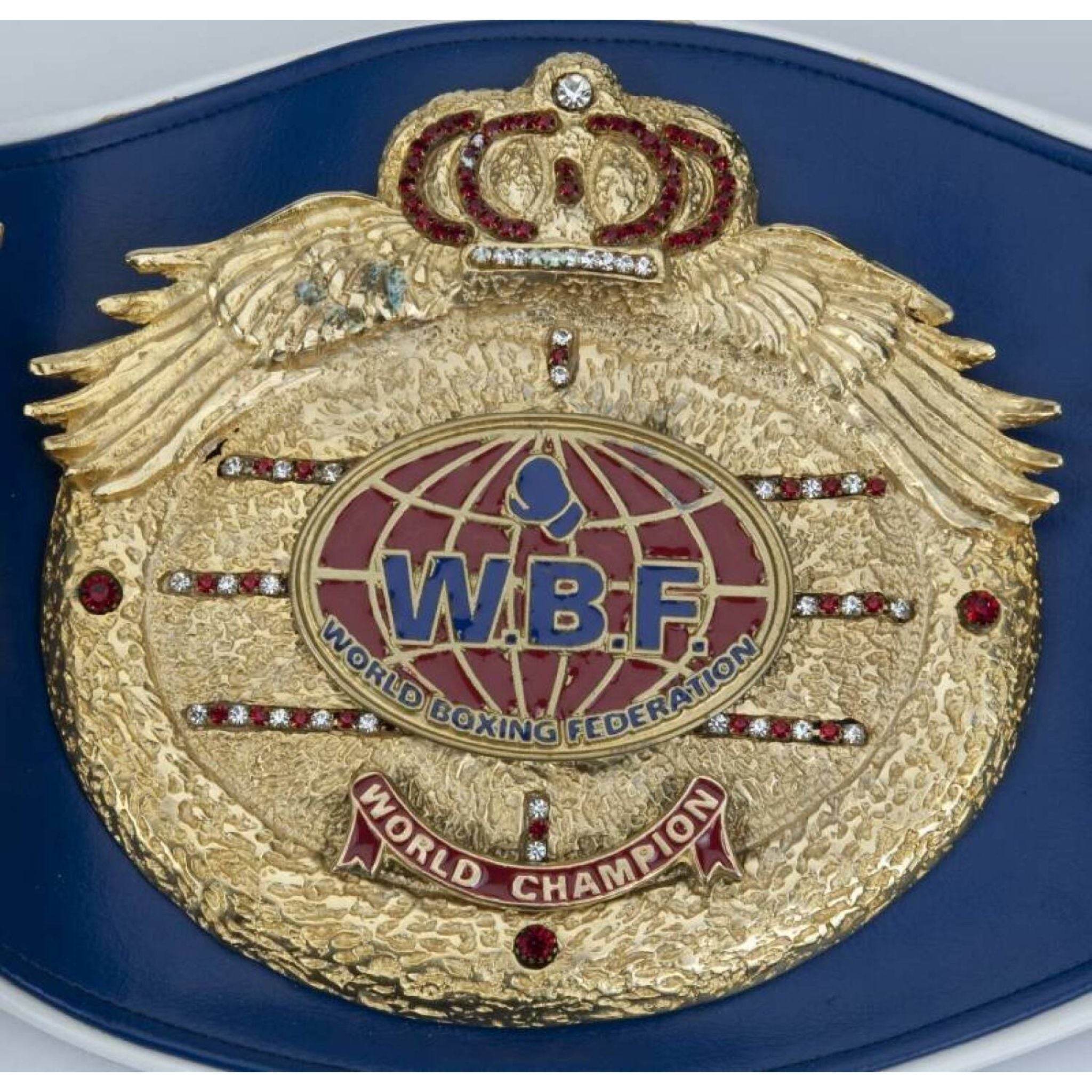 WBF (World Boxing Federation) Boxing Championship Inspired Belt - 2 | Dash Racegear