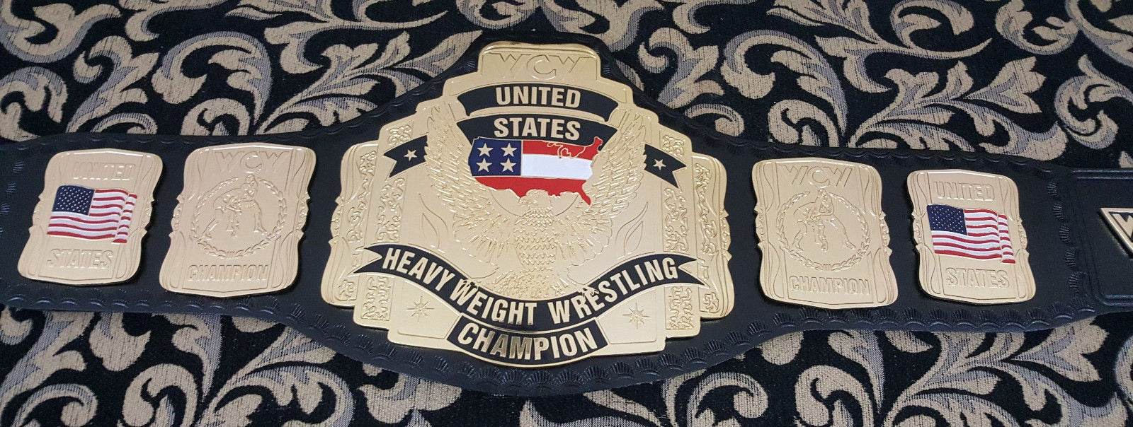 WCW United States Heavyweight Wrestling Championship Belt - 3 | Dash Racegear