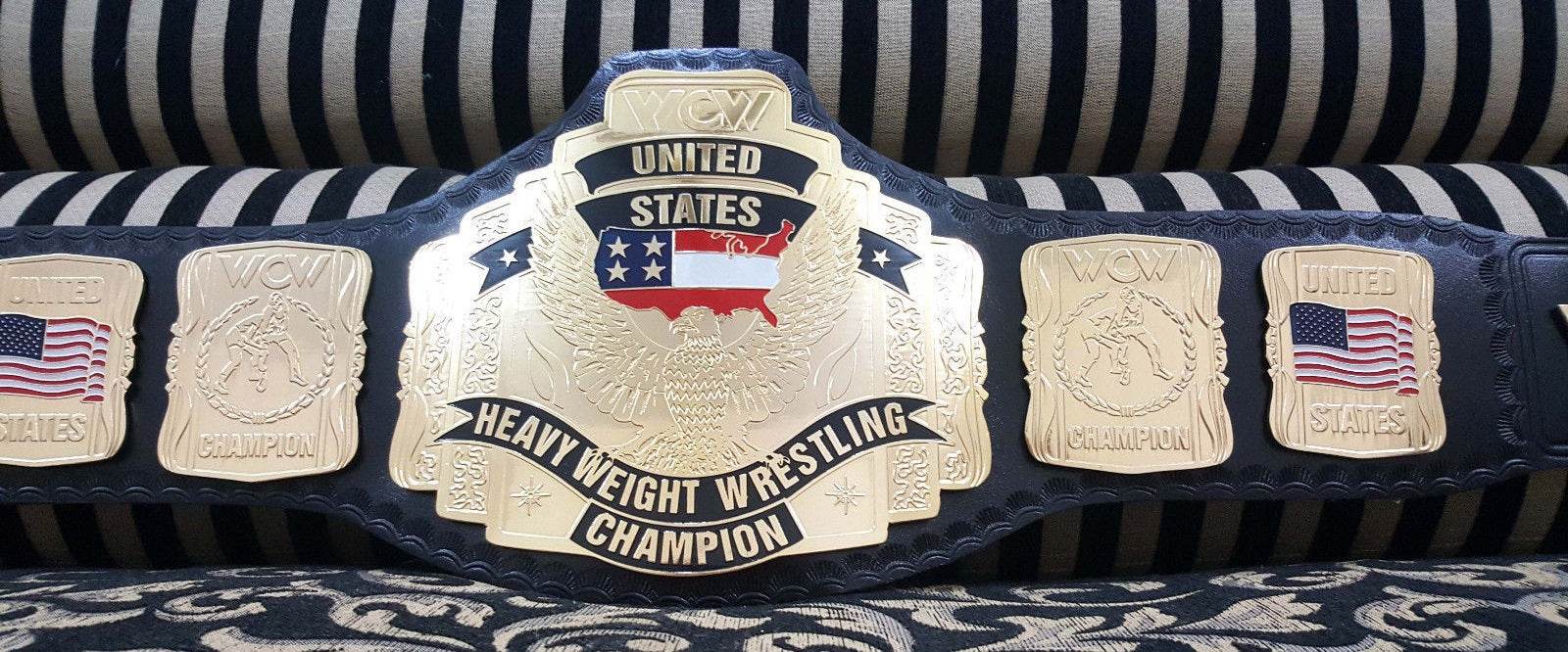 WCW United States Heavyweight Wrestling Championship Belt - 4 | Dash Racegear