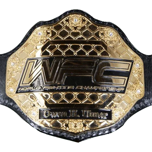 WFC Championship Belt with Custom Name Plates - 1 | Dash Racegear