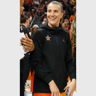Sabrina Ionescu WNBA Black Hoodie Hoodie unisex detail view 7 | Dash Racegear — Sabrina Ionescu hoodie for fans of fearless WNBA fashion
