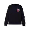 WORLD TOUR BLACK LS TEE - XXL - Large - Men's