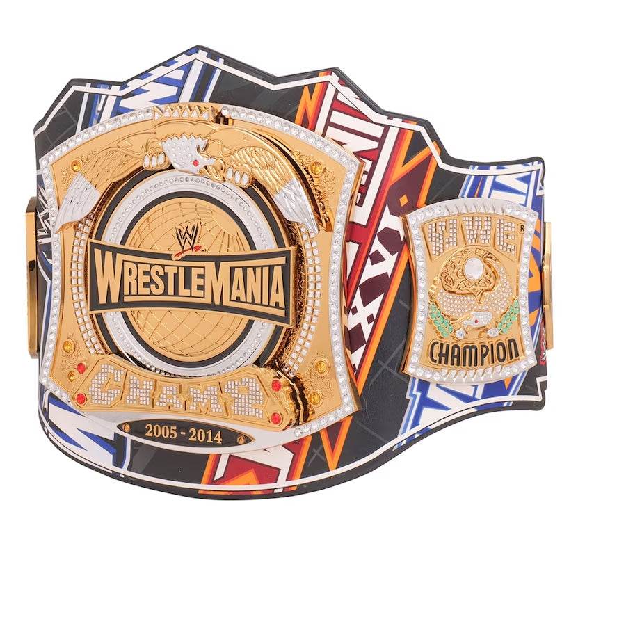 WWE Spinner 40 Years Of WrestleMania Inspired Title Belt - 3 | Dash Racegear