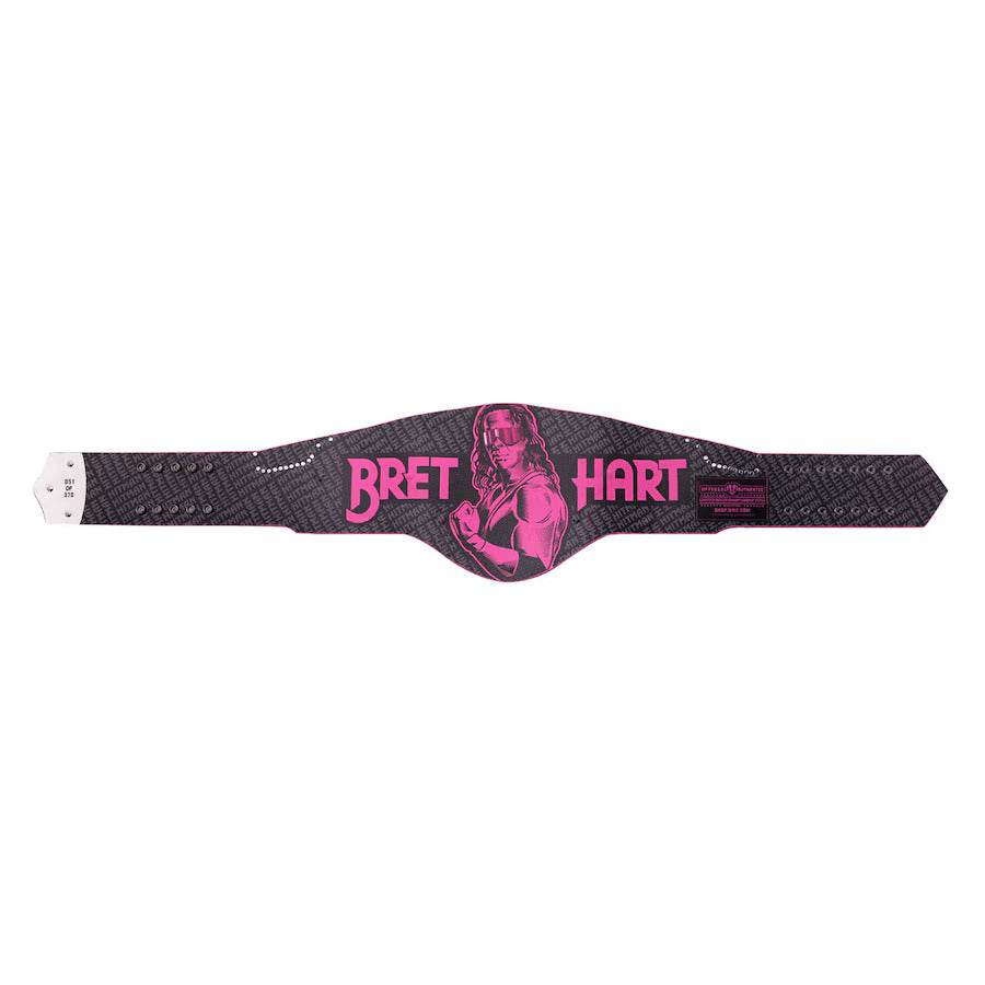 WWE Bret Hart Legacy Championship Inspired Title Belt - 8 | Dash Racegear