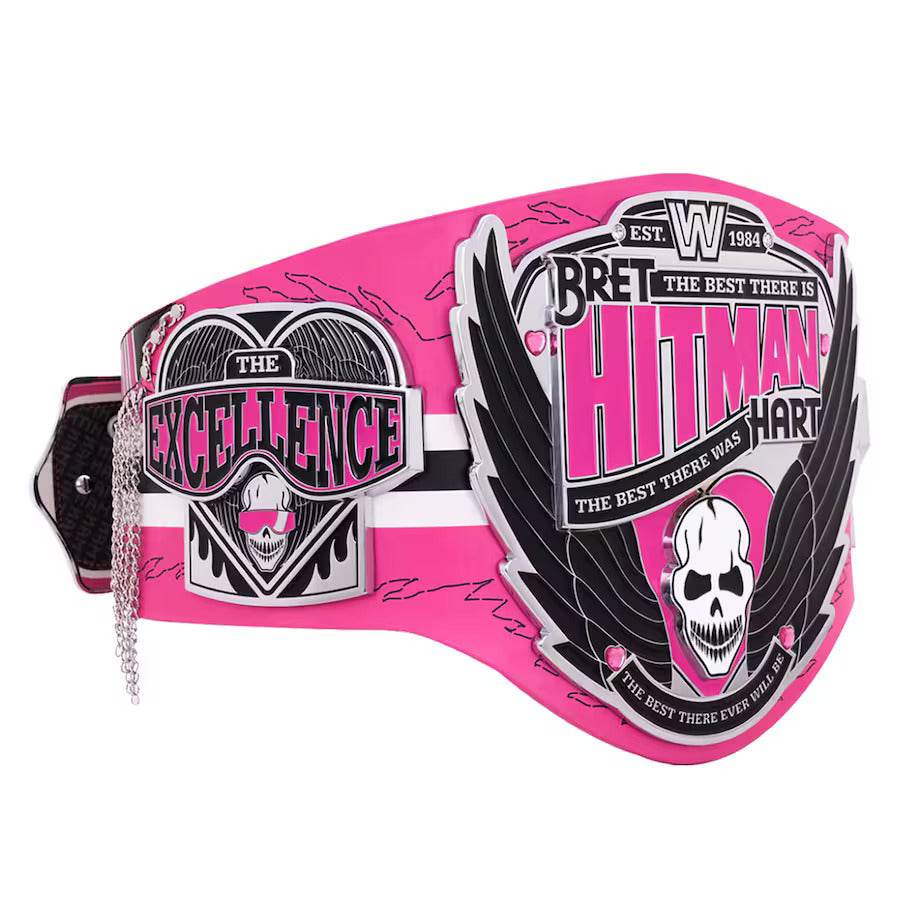 WWE Bret Hart Legacy Championship Inspired Title Belt - 2 | Dash Racegear