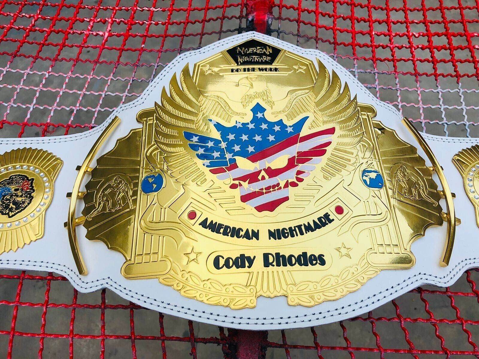 WWE Cody Rhodes American Nightmare Championship Belt - 5 | Dash Racegear