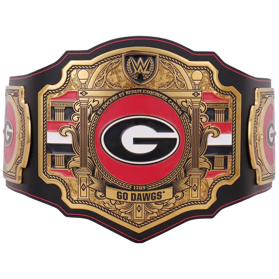 WWE Georgia Bulldogs College Legacy Championship Title Belt - 1 | Dash Racegear