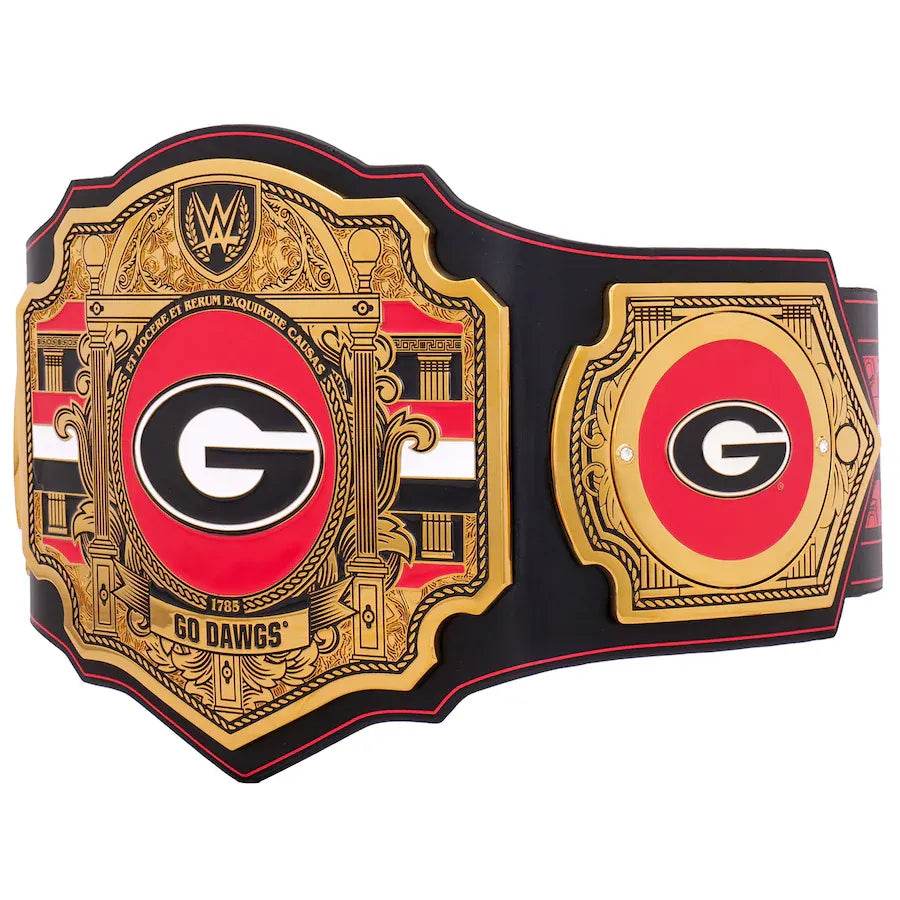 WWE Georgia Bulldogs College Legacy Championship Title Belt - 3 | Dash Racegear