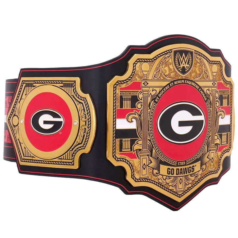 WWE Georgia Bulldogs College Legacy Championship Title Belt - 2 | Dash Racegear