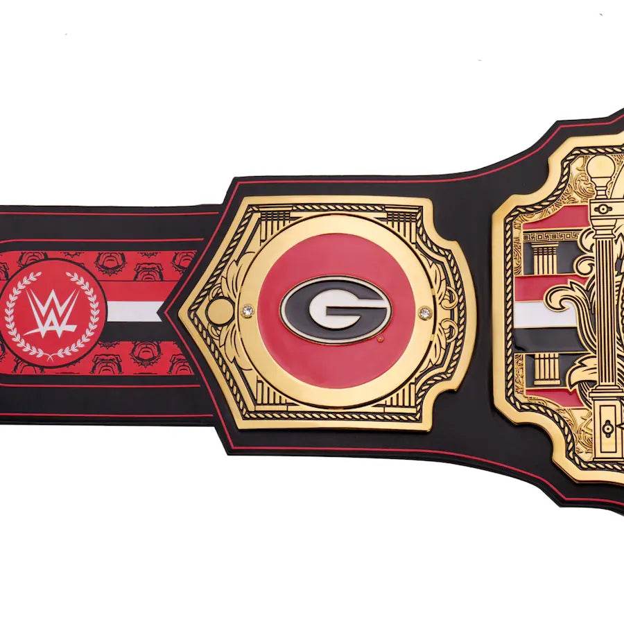 WWE Georgia Bulldogs College Legacy Championship Title Belt - 6 | Dash Racegear