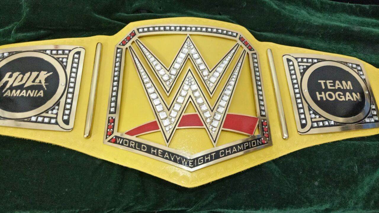 WWE Hulk Hogan World Heavyweight Wrestling Championship Belt - 3 | Dash Racegear