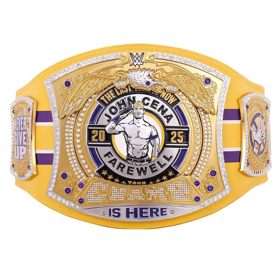 WWE John Cena Farewell Tour 2025 Bakersfield Spinner Championship Belt - 1 | Dash Racegear