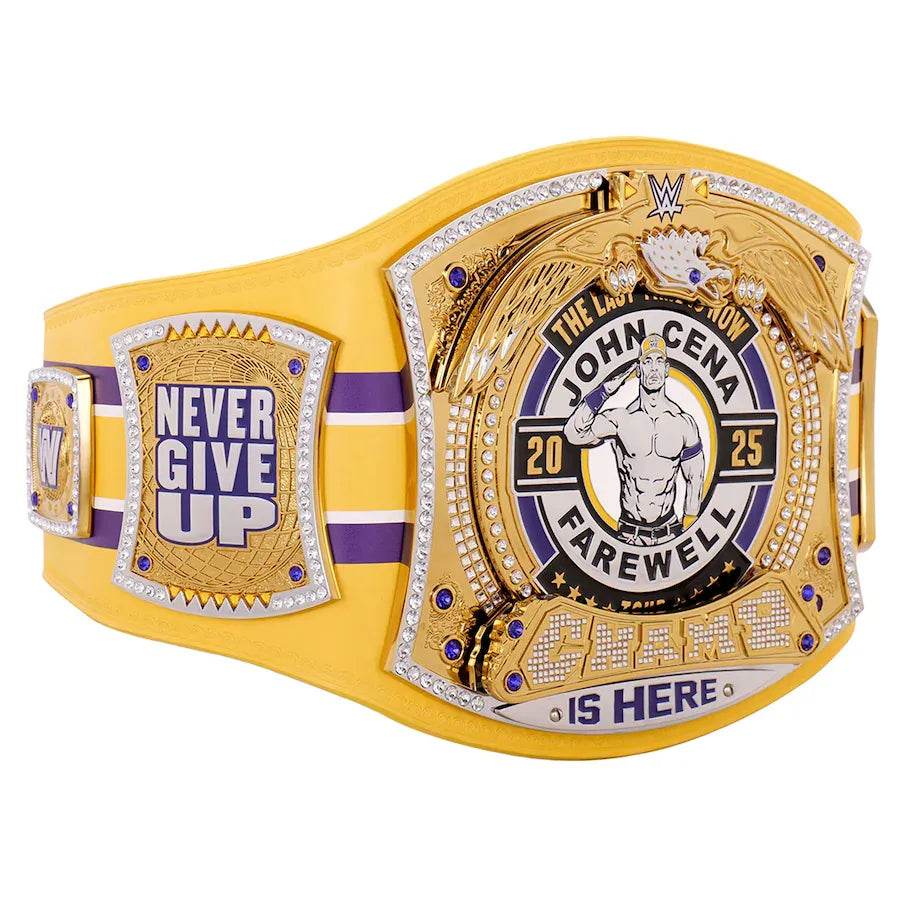 WWE John Cena Farewell Tour 2025 Bakersfield Spinner Championship Belt - 2 | Dash Racegear