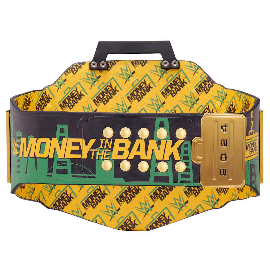 WWE Money in the Bank 2024 Limited Edition Championship Title Belt - 4 | Dash Racegear