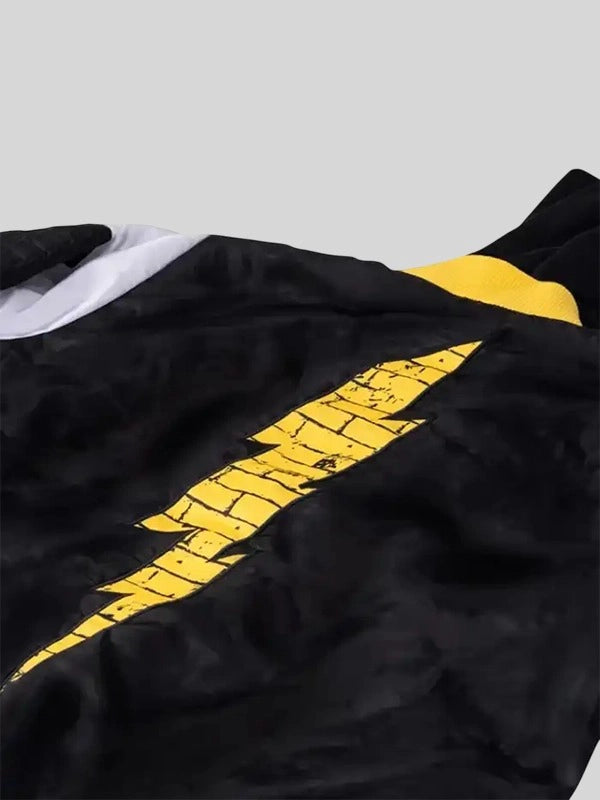 WWE Nexus CM Punk Bomber Jacket Bomber Jacket unisex detail view 4 | Dash Racegear — Black and white WWE SmackDown bomber jacket designed for effortless streetwear style and lasting all-day comfort.