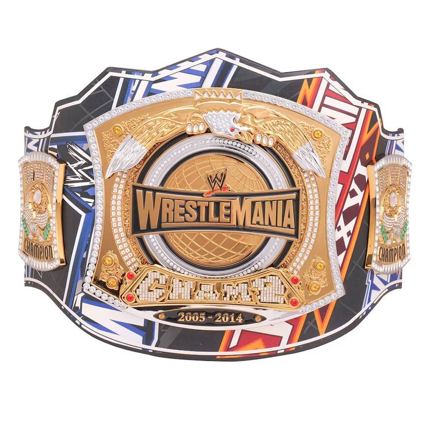 WWE Spinner 40 Years Of WrestleMania Inspired Title Belt - 1 | Dash Racegear